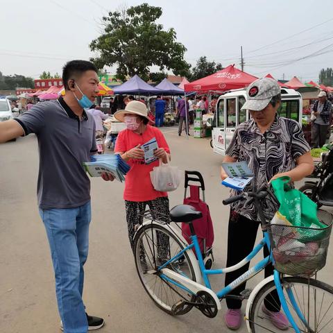 玉清湖街道开展反邪教宣传活动