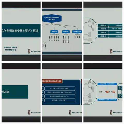 信王小学组织教师观看小学语文课标解读