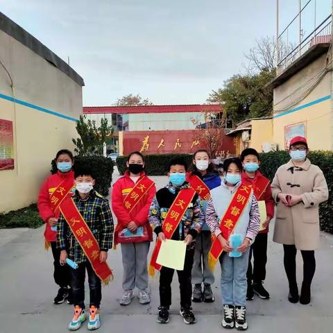 全民戴口罩😷，齐心来抗疫——南汪学校“全民戴口罩”宣传行动