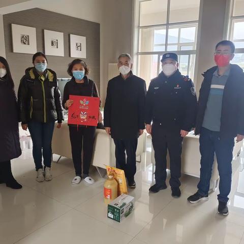 文明实践，志愿同行——转山西路社区开展新春走访慰问活动