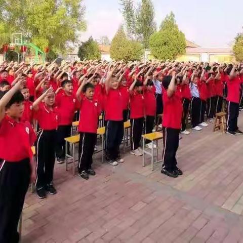 迎华诞，唱红歌—北石佛乡中心小学庆祖国70华诞系列主题活动