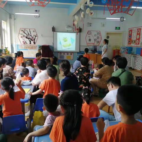 福临万家幼儿园大四班中秋团团圆圆笑开颜
