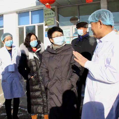 蒋迎娟深入阿木尔检查指导疫情防控工作