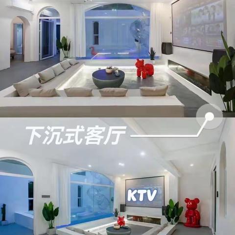 双月湾法式风泳池十床别墅