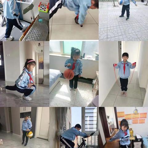 【曙光第三小学体育之窗】“居家防疫，停课不停炼”