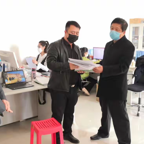 孙世宏深入装备园区企业督导检查疫情防控工作