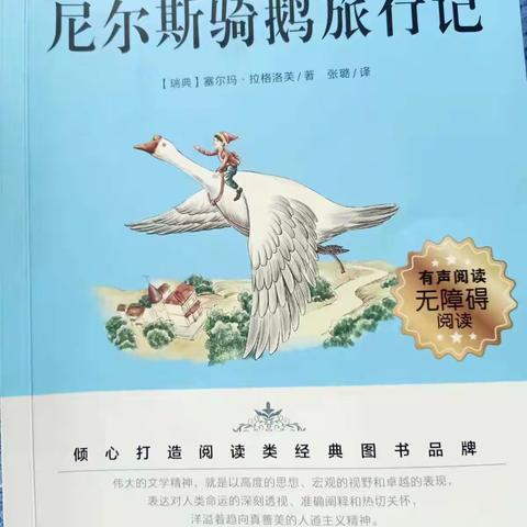 《尼尔斯骑鹅旅行记》读后感  奋斗小学 六年级五班 翟艺博