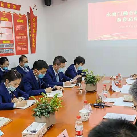 水西门支行召开2022年融合转型工作阶段总结会