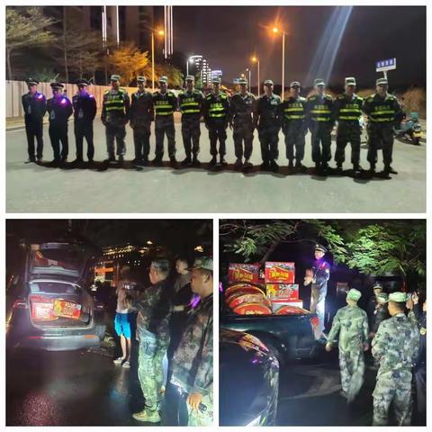 守护万家团圆日 天涯民兵在行动