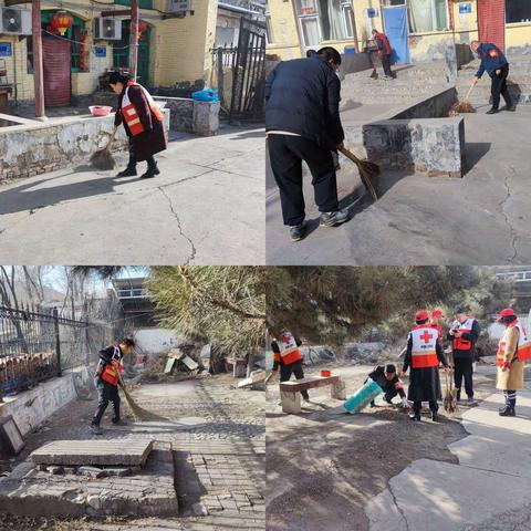 红十字志愿服务走进博爱家园