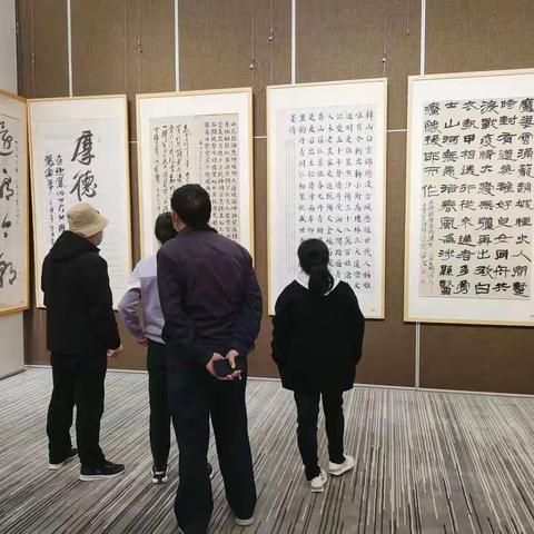 涉县举办“喜迎二十大 涉县向未来”书法作品展