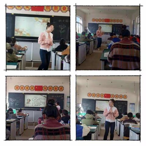 宋村二中“同课异构”教研活动纪实        ——《秋天的怀念》