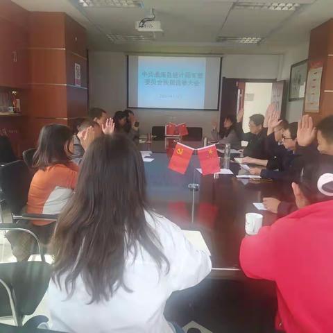 县统计局党支部圆满完成换届选举