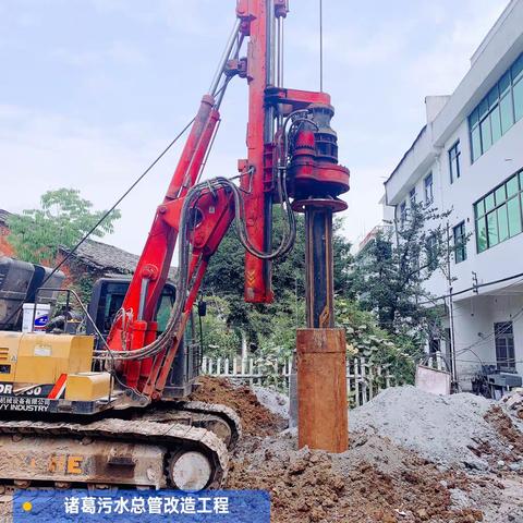 兰溪市诸葛镇污水总管改造工程