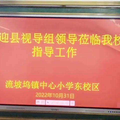 视导引领促成长，砥砺奋进谱新篇——流坡坞镇中心小学东校区2022年教学视导纪实