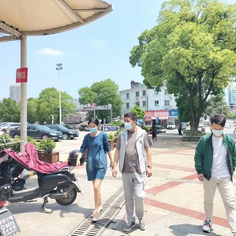 从严从紧落实疫情防控措施—蓝海商管公司总经理刘广华检查防疫工作