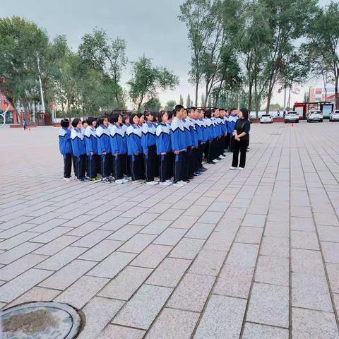 达一中初中部第一届跑操比赛