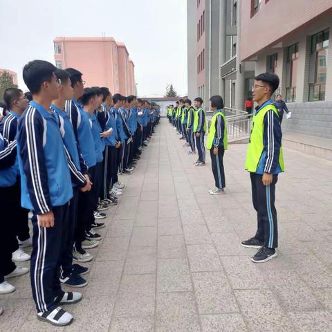 达一中高二年级“担当青春使命，奔向美好未来”跑操比赛