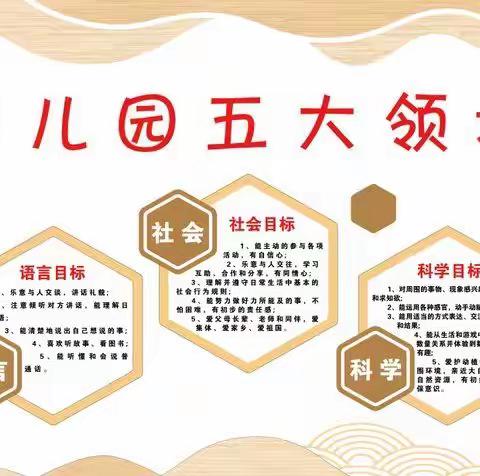 大峪中心幼儿园——五大领域
