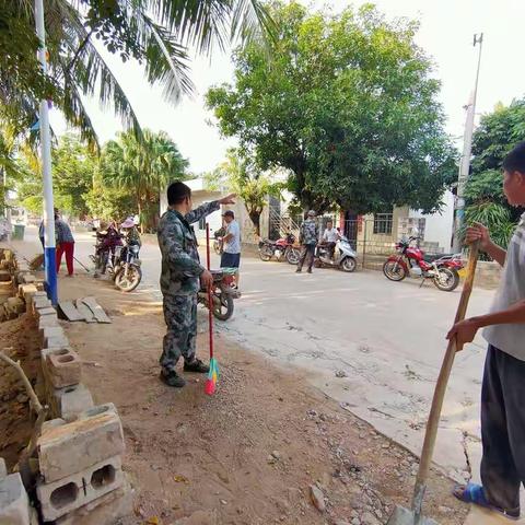 11月29日，加力村组织两委干部，乡村振兴工作队，驻村工作队，贫困户，村民代表党员代表，帮扶责任人进行卫生整治