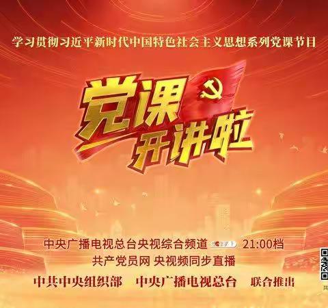 【喜迎二十大，奋斗正当时】江家屯镇各支部组织收看新一期《党课开讲了》