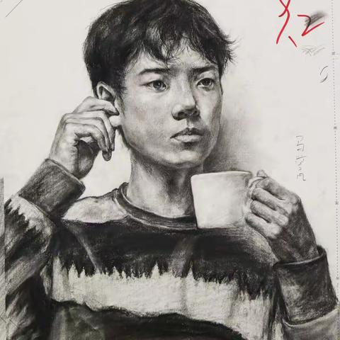 四禾美术学校高三实验七班上学期第八周课堂作业