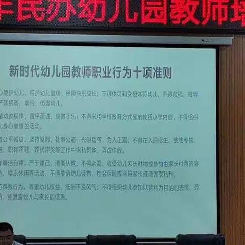 2021年民办幼师培训心得