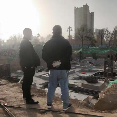 督导检查2022年新建公厕工程进度