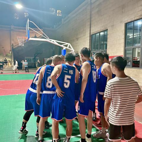 小区NBA，我们是2栋代表队