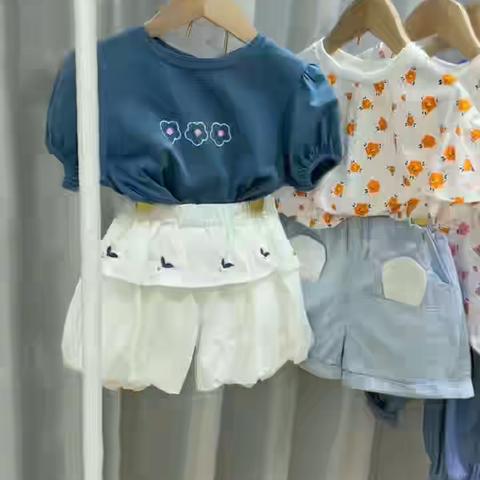 🌸『芙米拉&汐麦』2023夏装🌸✅码段：90-130(37%)，120-160(45%)，130-180(18%)‼️比例：连衣裙➕套装➕防晒衣：22