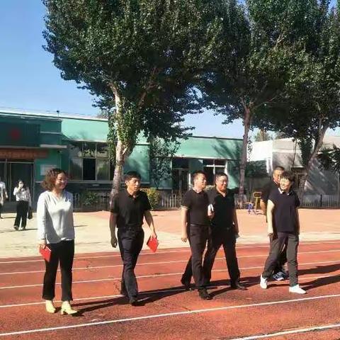 新启程，心梦想——市领导到金五台子学校视察指导秋季开学工作及学校厕所改建工程