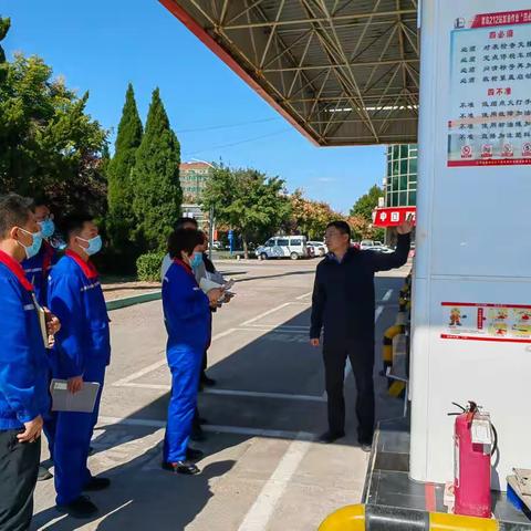 青岛公司副经理孙鹏一行到胶州公司开展调研工作