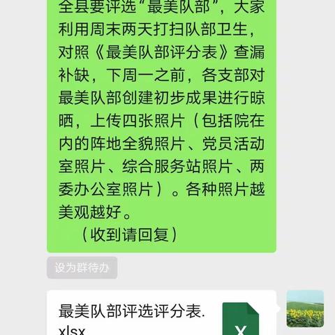 评选最美队部，激发党建活力