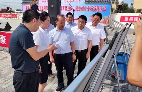 乾县开展第五次“全国残疾预防日”宣传教育活动