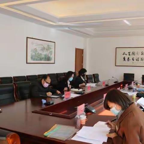 领导关怀送温暖 众志成城抗疫情——呼和浩特市教育局领导来我校调研