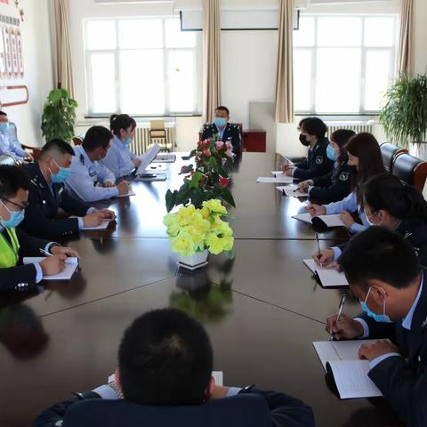 白音华西收费所新冠肺炎疫情防控工作再安排再部署