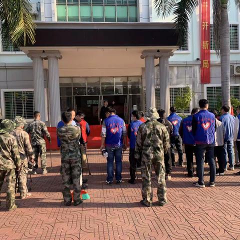 七叉镇开展“创文巩卫、营造良好人居环境”活动