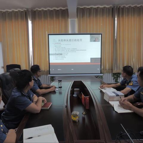 第五大队积极参加总队组织2020年交通运输行政执法资格培训