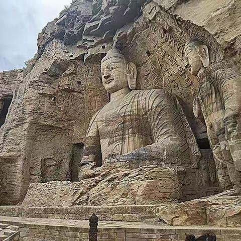 2022年蒙冀晋半月游。（六）云冈石窟。大同土林。