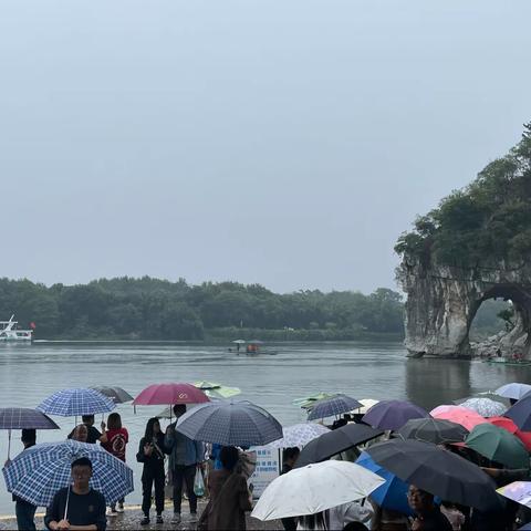 桂林象鼻山的景色
