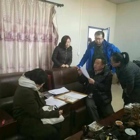 沣西新城配合市统计局完成入库企业实地核查工作