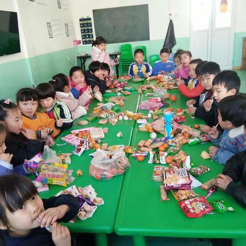 庆元旦大一班美食分享会
