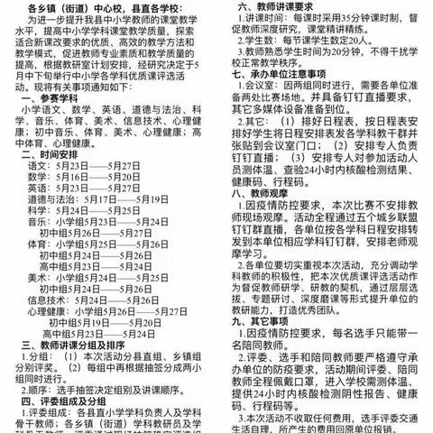 因生动而精彩 因扎实而优秀 ——高桥镇核桃小学2022年小学语文优质课评选观摩活动