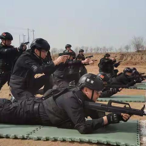 【武功巡特警】“守初心 担使命”——武功县公安局巡特警大队开展实弹射击训练