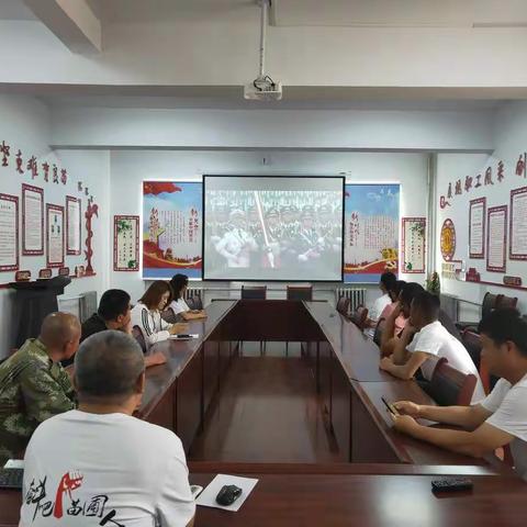 中心苗圃党支部组织集中收看庆祝中国共产党成立100周年大会直播