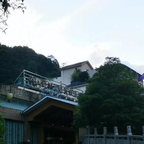 莽山森林温泉园景