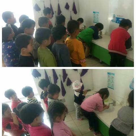 吴庙幼儿园中班排队常规训练