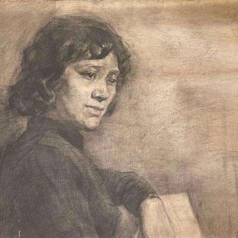 周路明的画 - 课堂人物写生