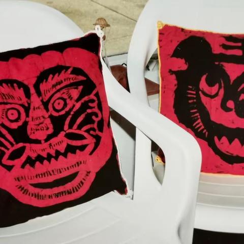 周路明的画 - 蜡染 扎染