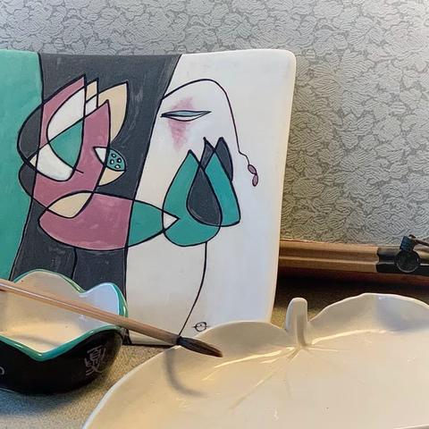 周路明的畫 - 玩玩画瓷